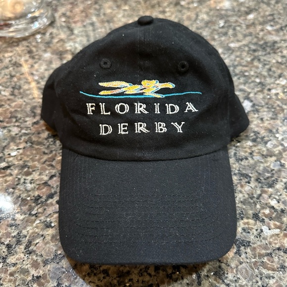 Vintage Florida Derby Black Cap - Picture 1 of 5